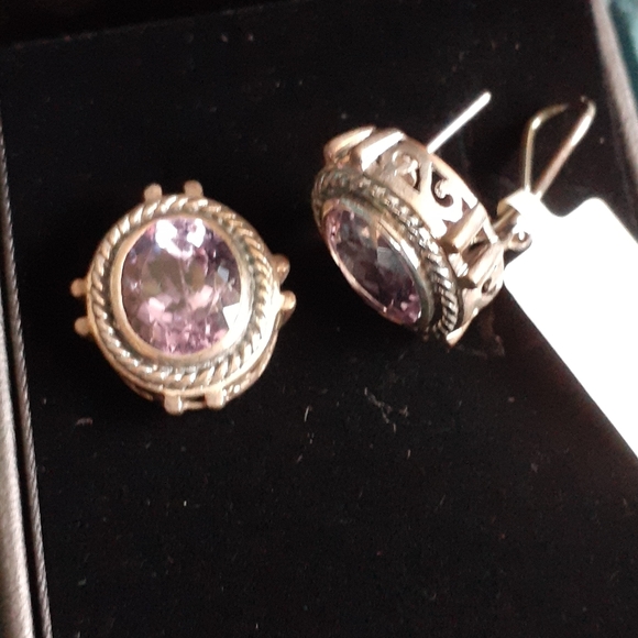 πHost Pick!π STUNNING AMETHYST EARRINGS - Picture 2 of 4